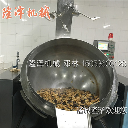 隆澤全自動(dòng)炒菜機(jī)炒菜過(guò)程